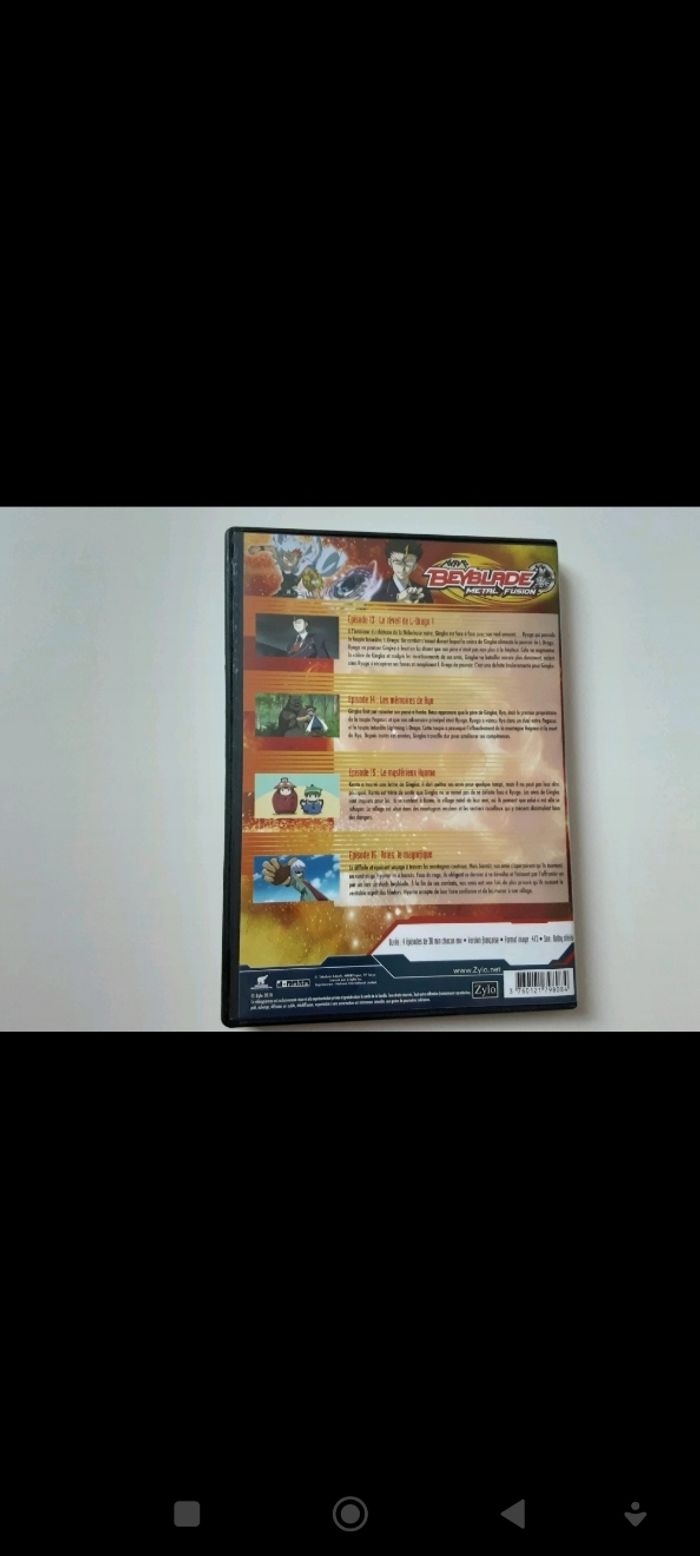 Lot DVD Beyblade - photo numéro 2