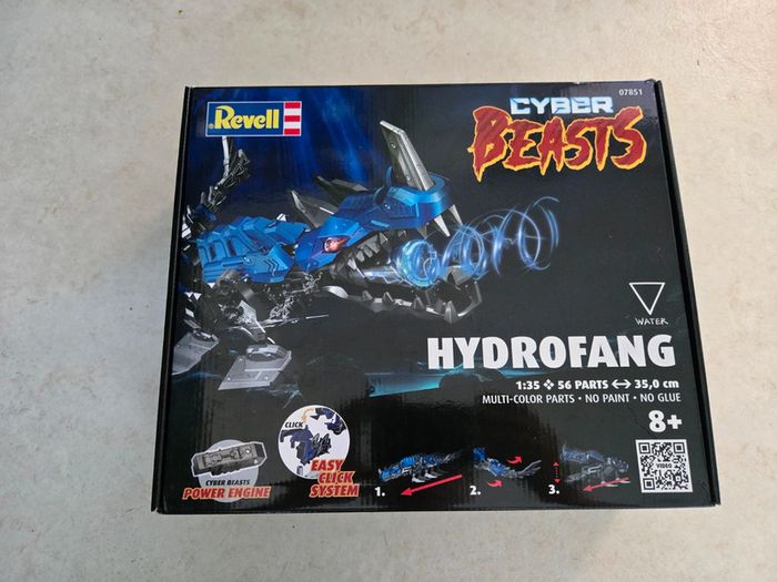 Cyberbeasts hydrofang, revell - photo numéro 3