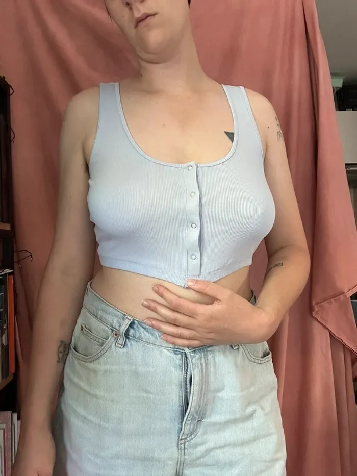 Crop top Lila