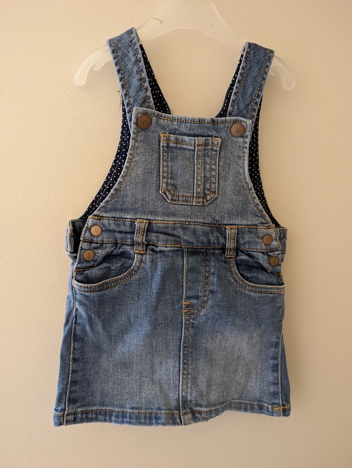 Salopette robe jean