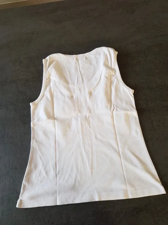 Débardeur In Extenso blanc taille 38 - photo numéro 6