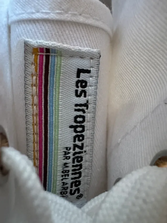 Tennis montante Les Tropeziennes MoHigh blanche taille 38 neuves - photo numéro 5