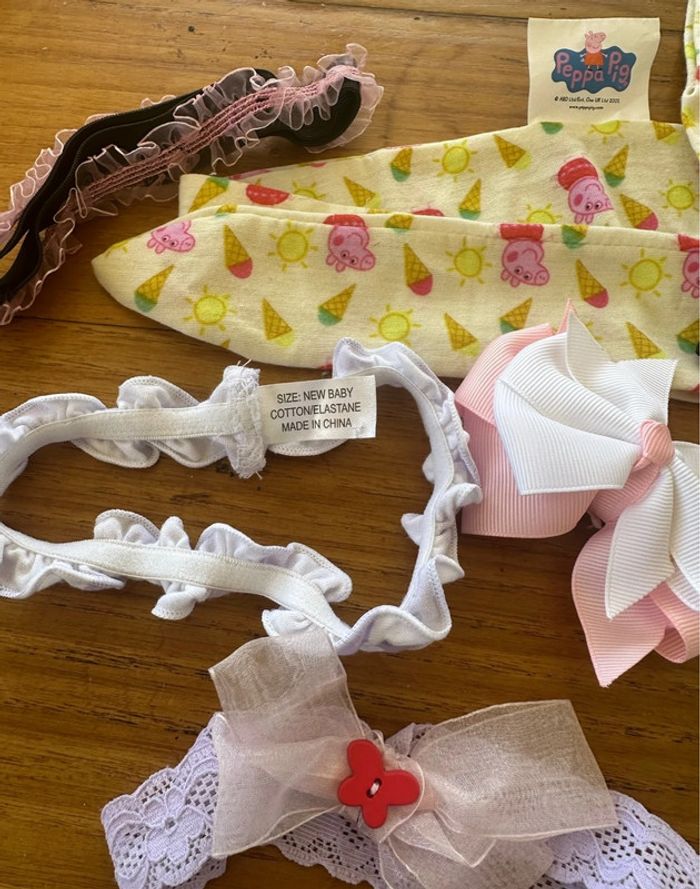 Lot de bandeaux pour bébés - photo numéro 2