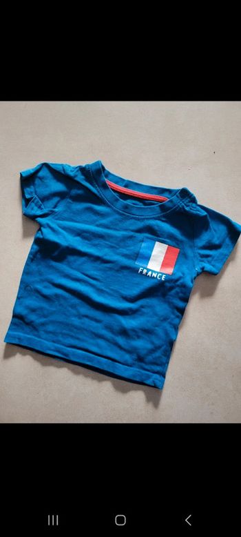 Tshirt France 6mois
