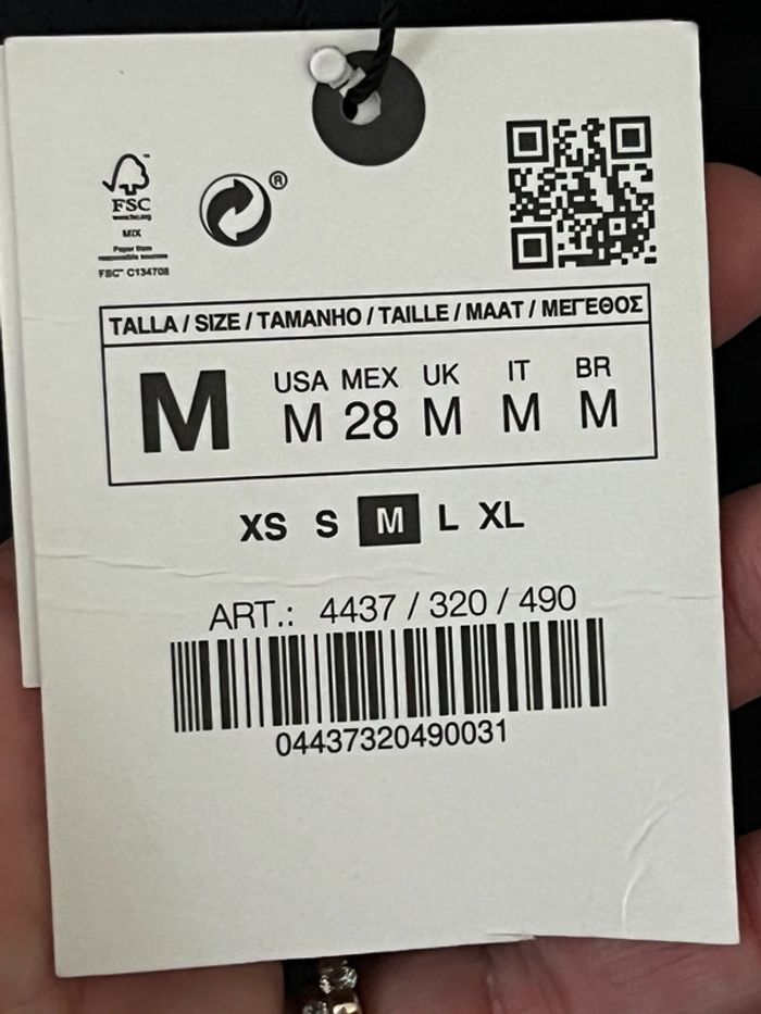 Robe à bretelles satinée Zara M neuve - photo numéro 7