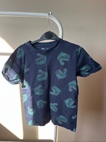Maillot manches courtes tête dinosaures