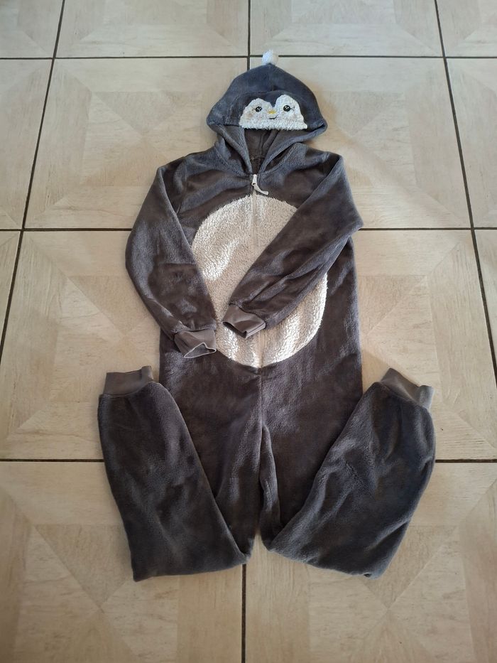 Combinaison pyjama polaire pingouin 🐧