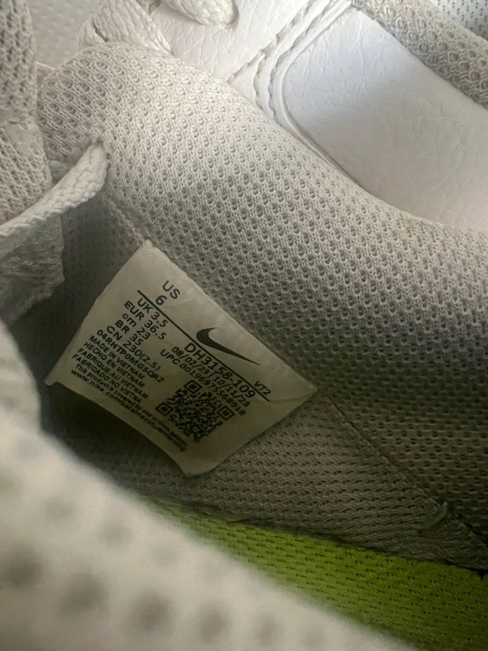 Baskets Nike 36,5 Court vision blanches rose - photo numéro 7
