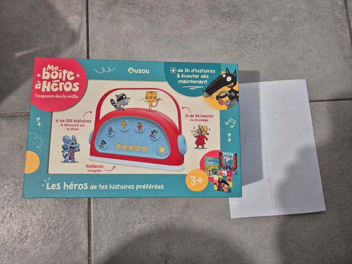 Ma boite à héros de Auzou, Neuf, boîte à histoire enfants
