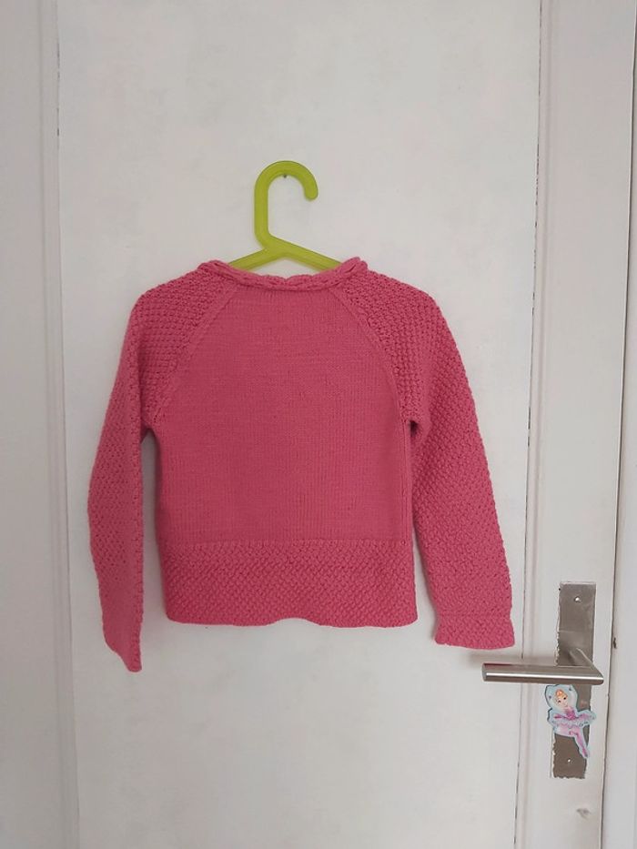 Gilet rose Taille 6 ans - photo numéro 2