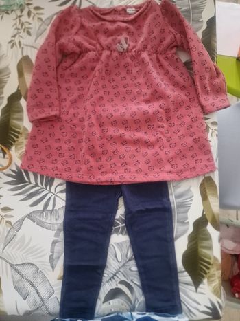 Ensemble robe + leeging 36mois