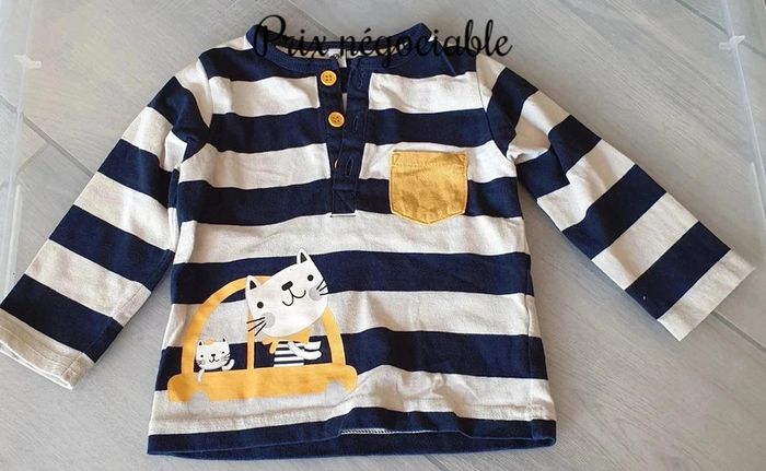 🌈 Pull fin garçon 12 mois 🌈