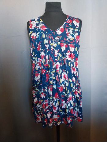 Débardeur coloré fleur