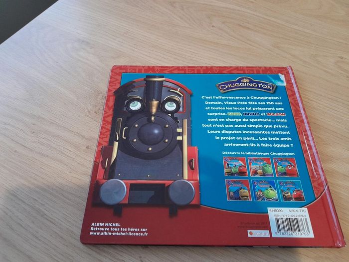 Album Chuggington joyeux anniversaire vieux pete - photo numéro 2