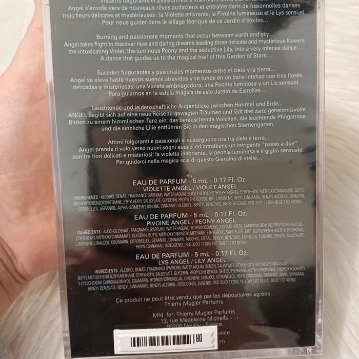 Coffret miniatures jardin d'étoiles de Thierry mugler - photo numéro 4