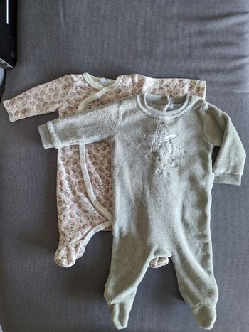 Pyjamas 3 & 6 mois