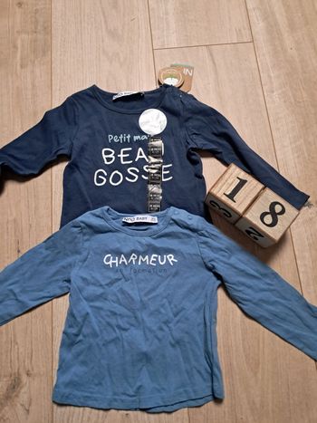 Tee shirts 18 mois