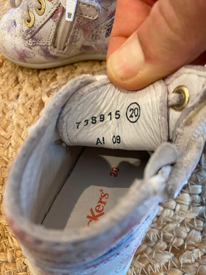 Chaussures bébé fille taille 20 Kickers - photo numéro 5