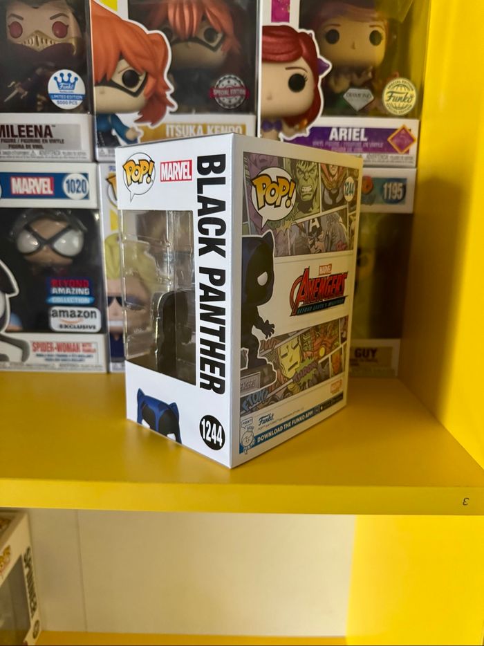 Funko Pop! 1244 - Marvel Avengers Beyond Earth’s Mightiest - Black Panther - Amazon Exclusive - photo numéro 3