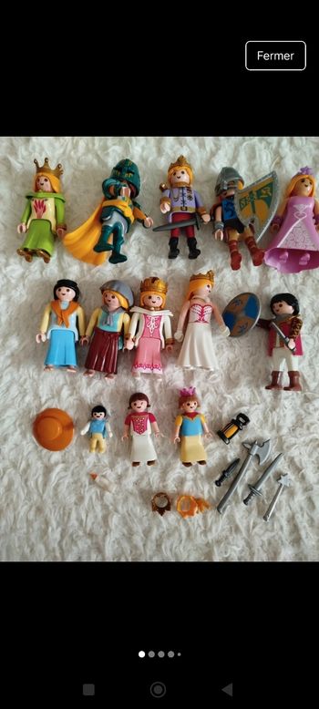 Lot figurines Playmobil