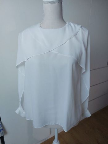 Blouse en voile manches longues