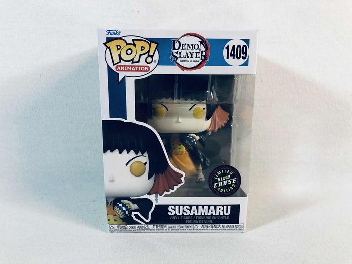 Demon Slayer 1409 Susamaru Chase GITD POP! Funko non déballée - photo numéro 2