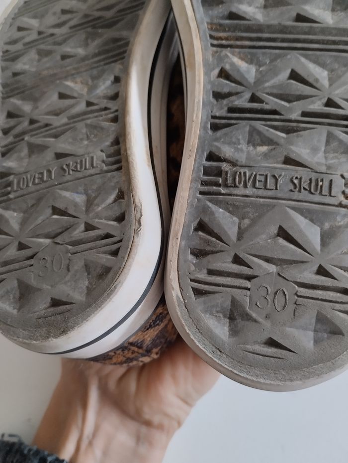 Chaussures Lovely Skull pointure 30 - photo numéro 7