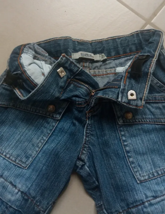 Bermuda jean 3 ans - photo numéro 4