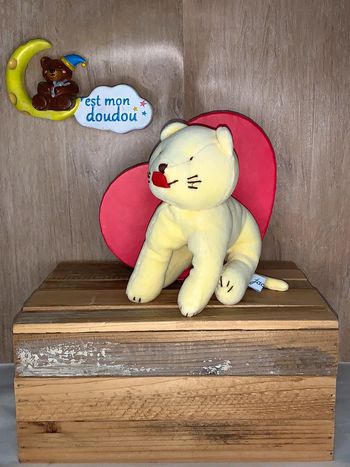 JAC27 doudou chat 🐱 JACADI