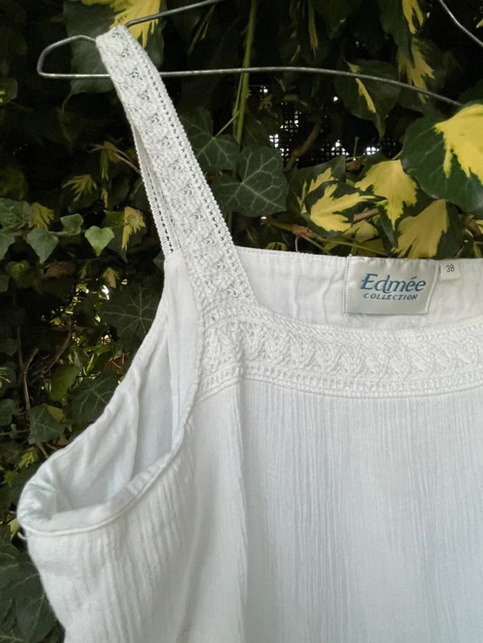 Robe blanche champêtre - photo numéro 3