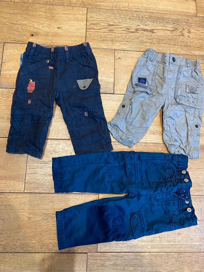 Lot de 3 pantalons 6 mois orchestra sergent major