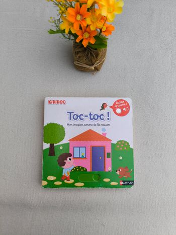 Livre sonore Kididoc Toc-toc Nathan