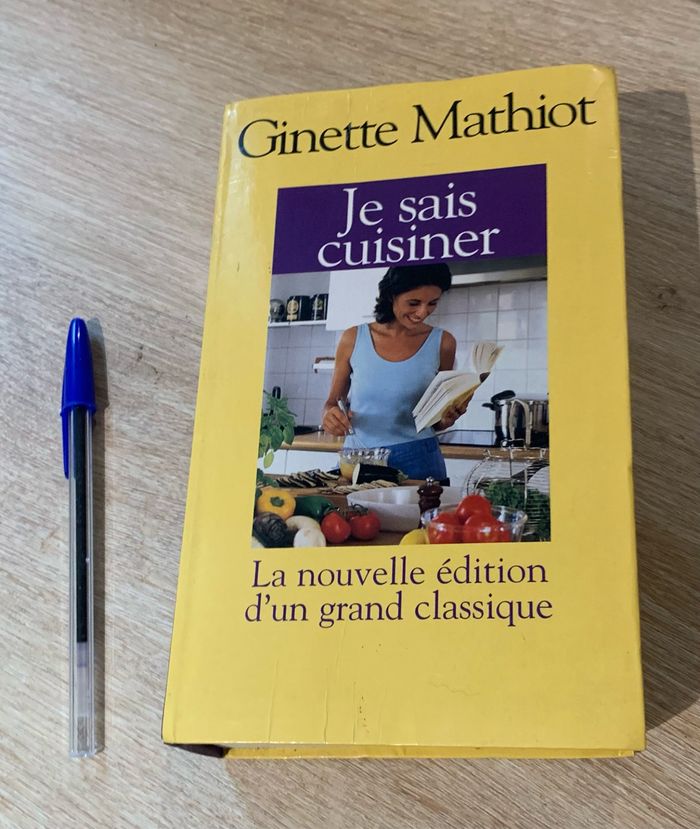 Livre je sais cuisiner