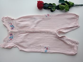 Combinaison 6 mois en gaze de coton