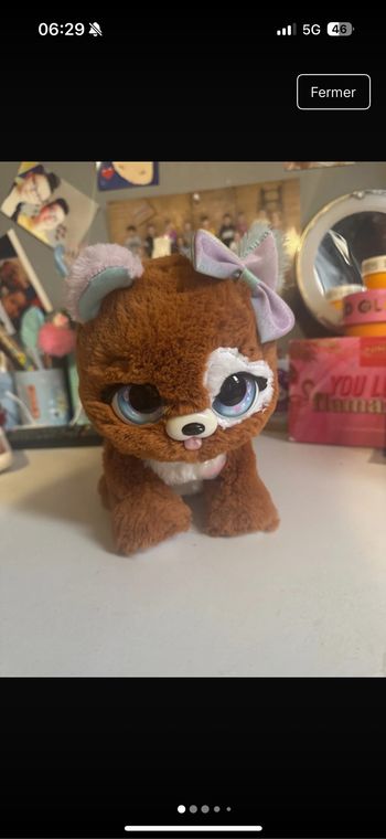 Peluche interactif