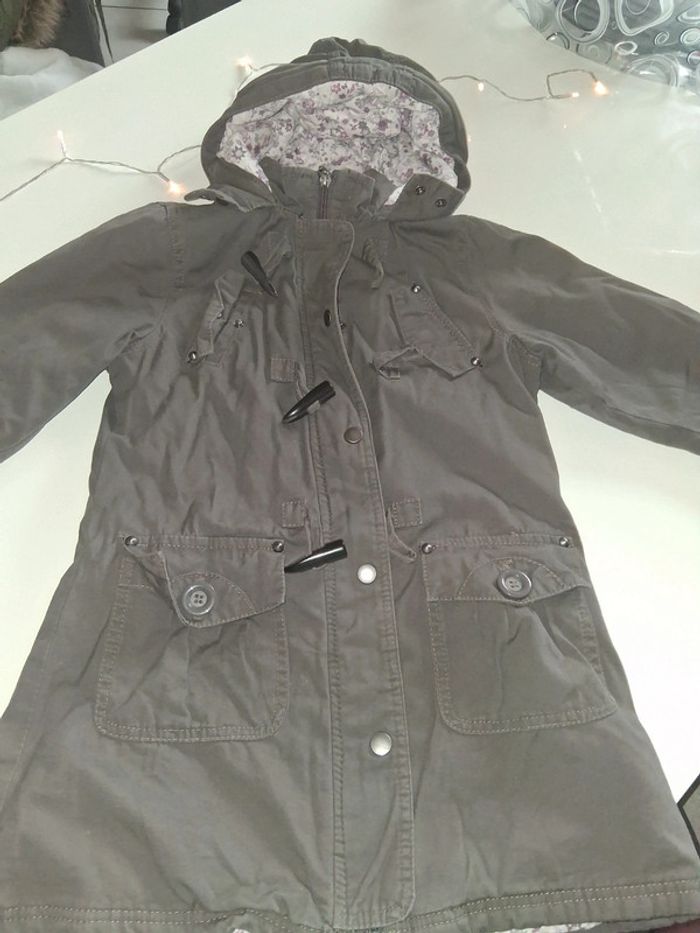 Blouson gris avec capuche NKY - photo numéro 2