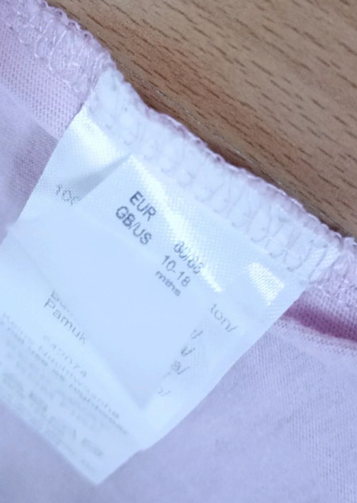 T-shirt 80/86 cm rose - photo numéro 7