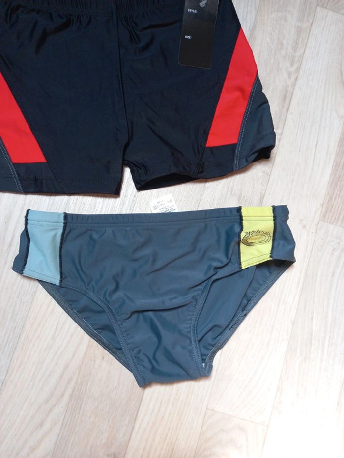Lot de 2 slips de bain - photo numéro 2