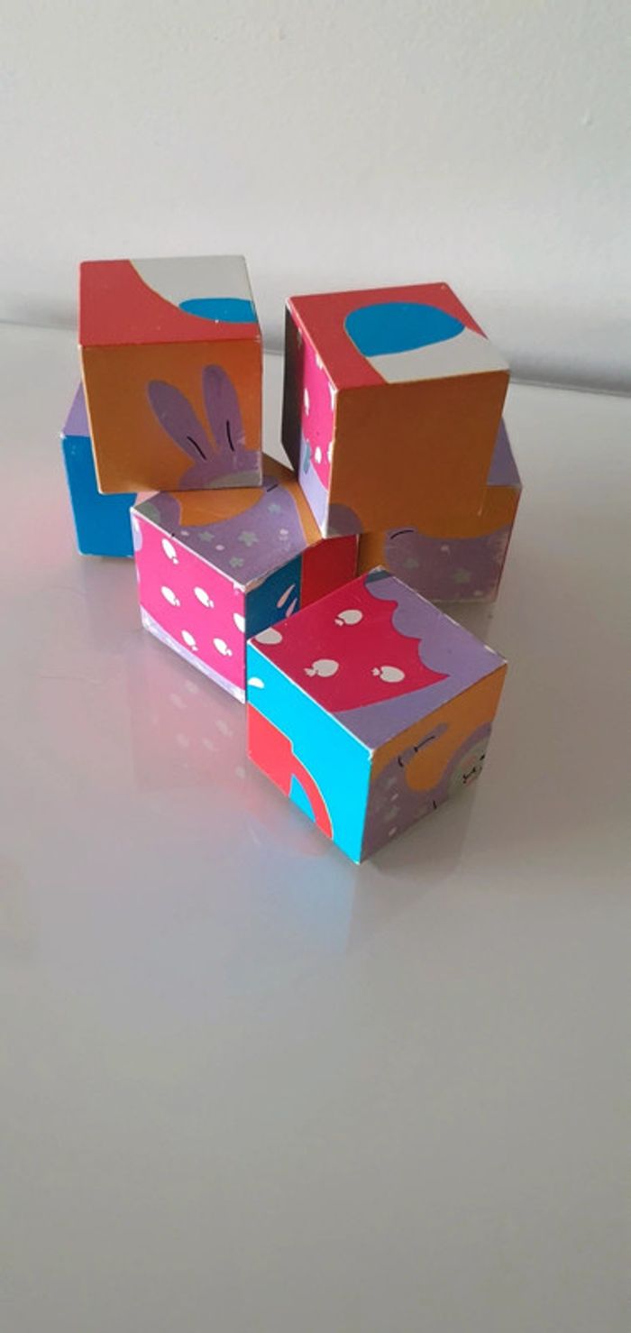 Cube bois Puzzle