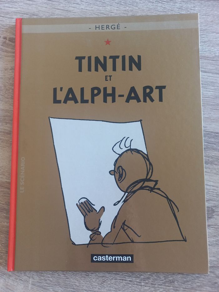 bd Tintin et l'alph-art