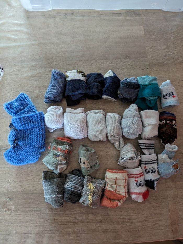 Lot de 26 paires de chaussettes bébé - photo numéro 2