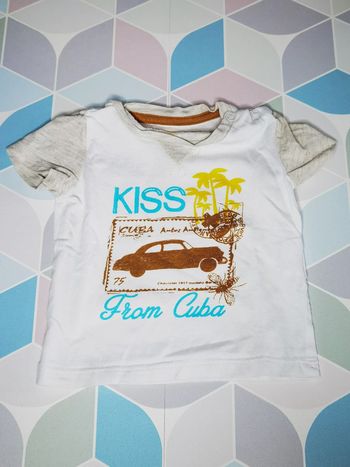 D2370 - tee-shirt garçon 3 mois