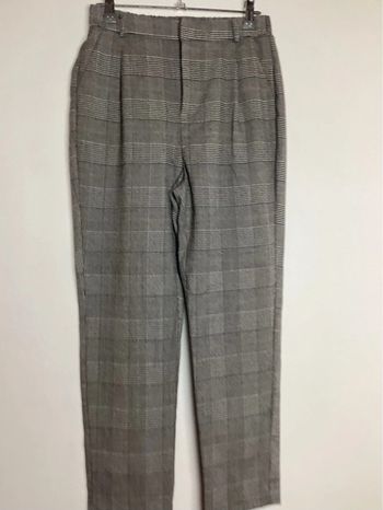 Pantalon noir et blanc Stradivarius 34