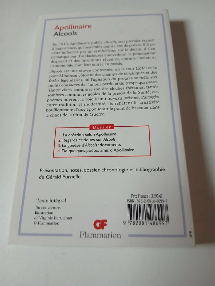 Apollinaire. Alcools - photo numéro 2