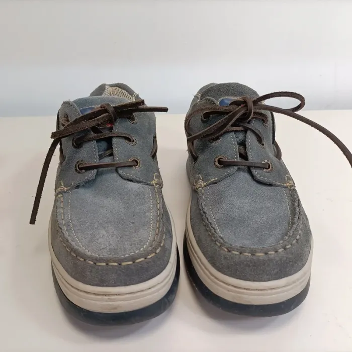 Basket Made in France - Coast Guard - T 39 - gris bleu - chaussure bateau homme printemps été - photo numéro 2