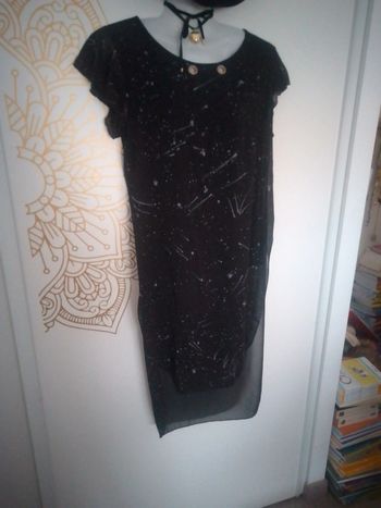 Tunique longue avec voilage taille L