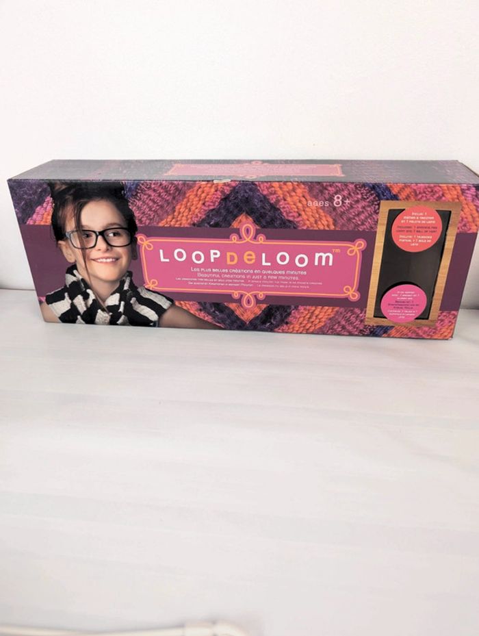 Loopdeloom activité manuelle laine maille multicolore - photo numéro 2