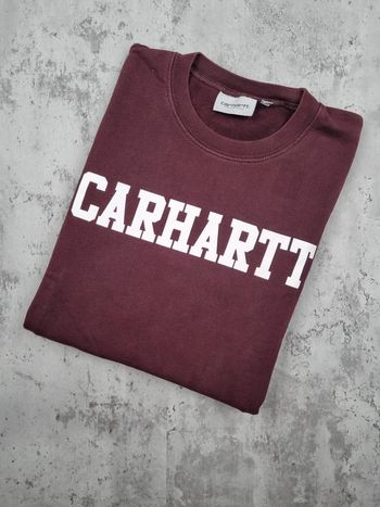 Sweat Carhartt bordeaux, XS Hommes