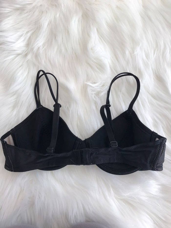 Soutien gorge noir et beige - photo numéro 2