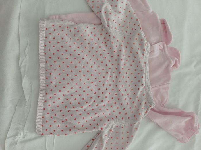 polo + gilet de Obaibi taille3 mois Réf R110 D02 - photo numéro 5